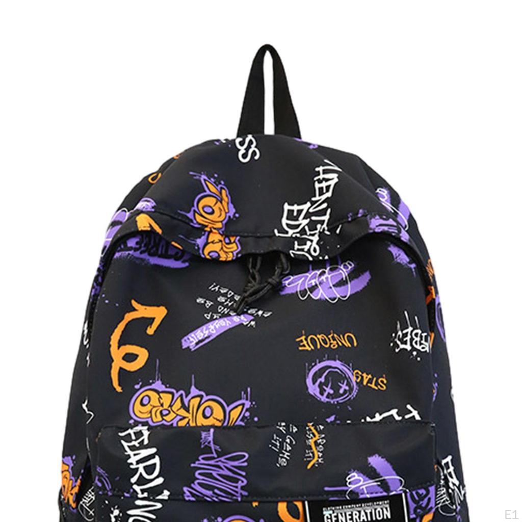Graffiti Backpack Bookbag Knapsack Schoolbag for Boys Girls Women Men College