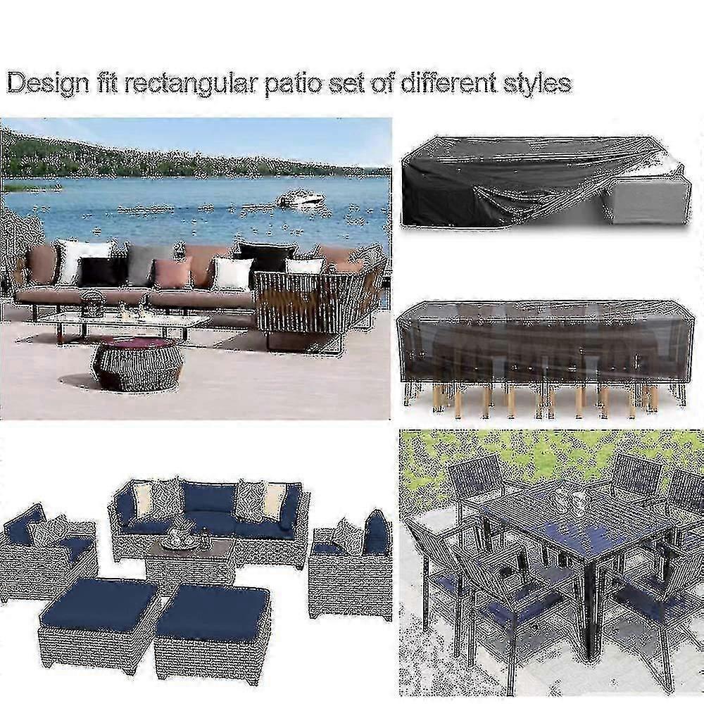 75 Misure Impermeabili Coperture per Mobili da Esterno, Patio, Giardino, Copri Sedie per Pioggia, Neve, Protezione Mobili da Esterno