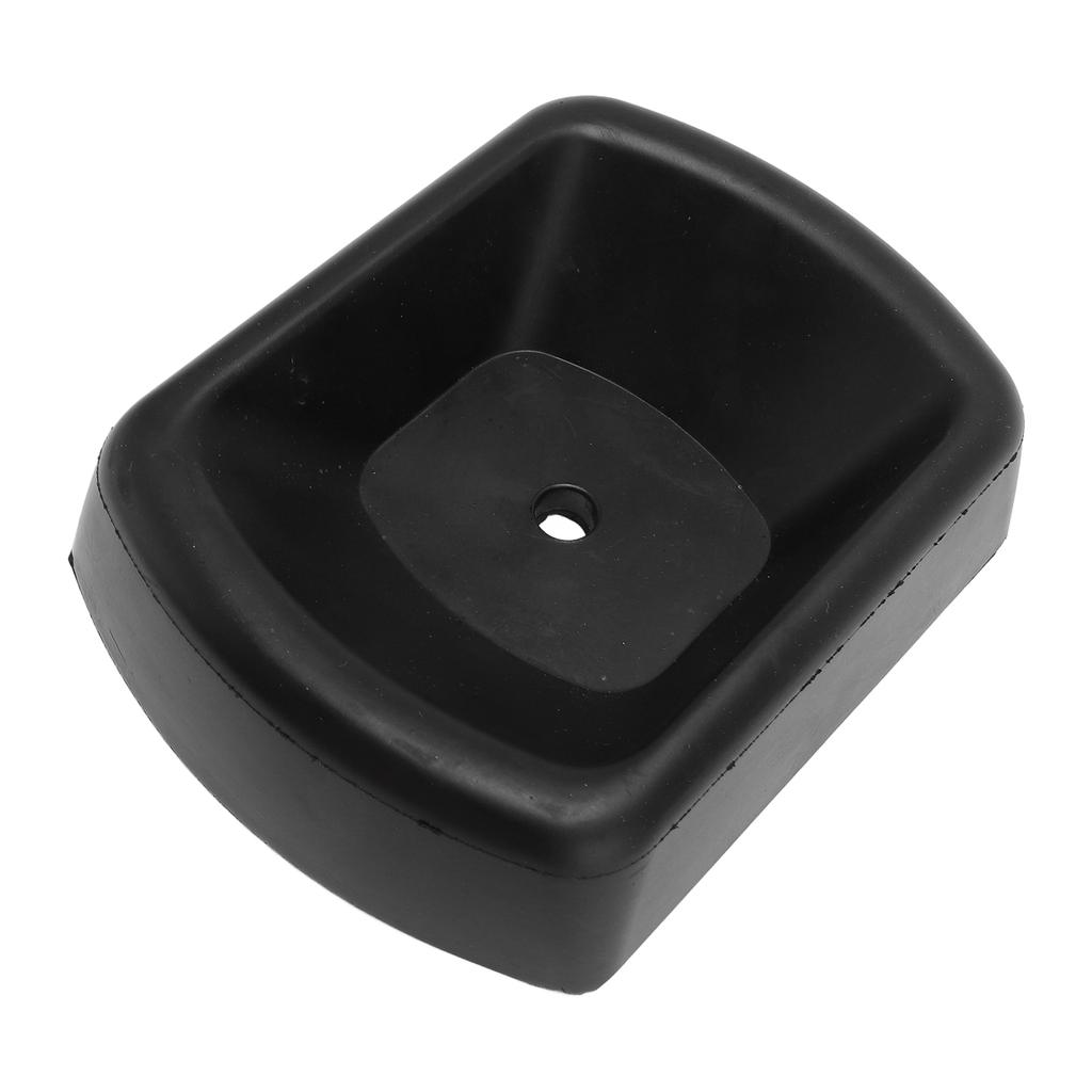 Wheel Chock, Dual Trailer Swirl   Caster Wheel Dock Reinforced Rubber Travel Trailer Tongue   Double Wheel Bar Stabilizer