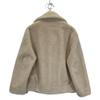 LE GLAZIK Ivory LG-A0093 Boa Short Jacket Jacket 36 IvoryUsed