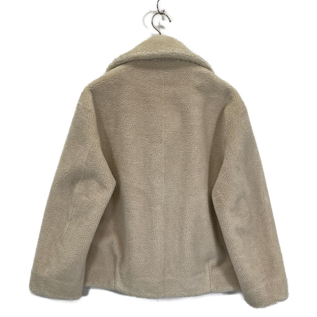 LE GLAZIK Ivory LG-A0093 Boa Short Jacket Jacket 36 IvoryUsed