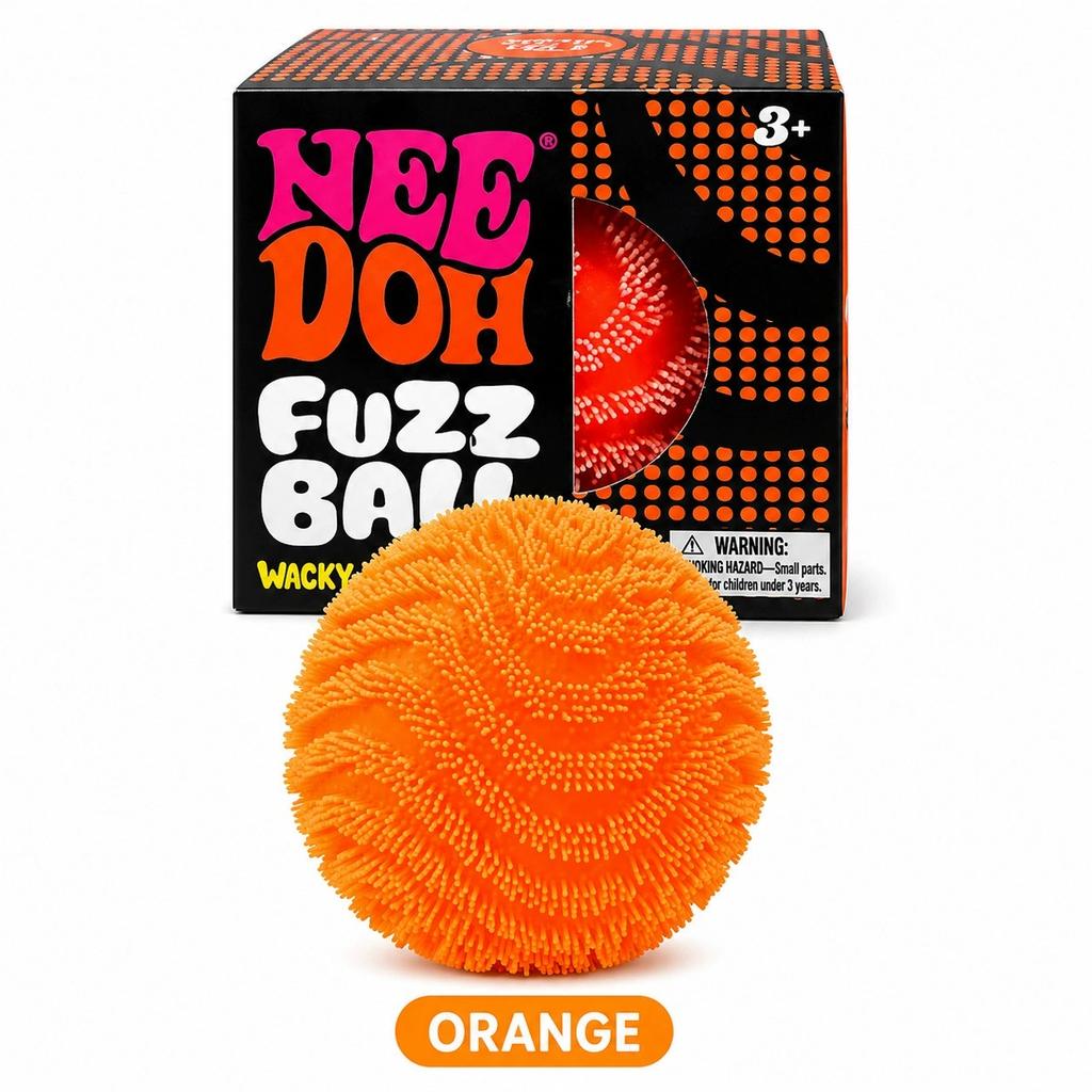 Needoh Fuzz Ball Fidget Toy Series Desktop Ornament Stress Relief Toys Suitable For People Under Pressure Fun Soft Stress Ball