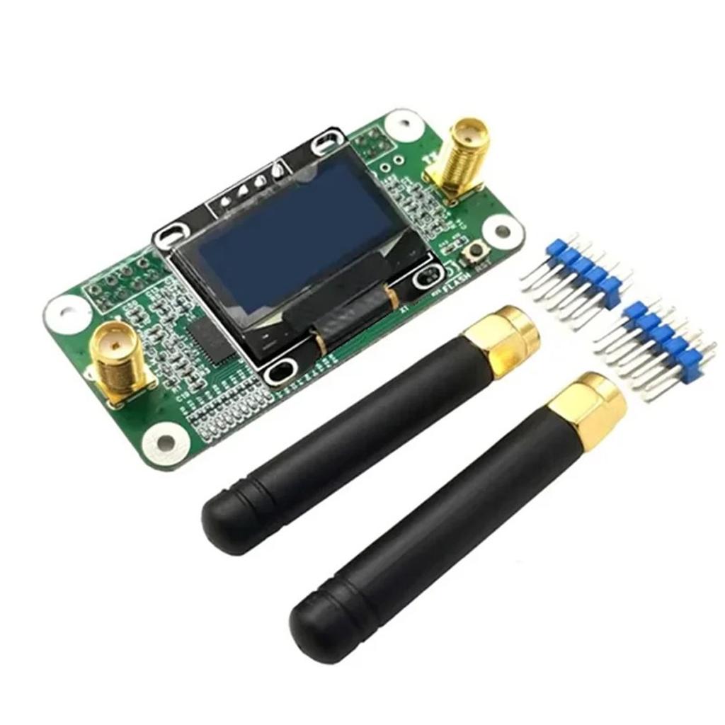 High Precisions Duplex MMDVM Board Module Double Band Antennas Support P25 Display