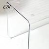 Vertical Storage Rack Rack, Large Capacity Clear PET Organizer, Durable Multi-purpose Shelf Bookend Desk Box, for Book Documents Magazines Stackable