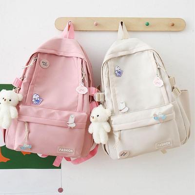 Backpack Lightweight Girl Large Capacity Sweet Casual Backpack Primary Travel School Secondary Fashion Backpack