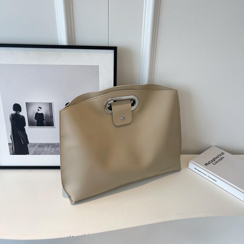 Retro Pendlerhandtaschen für Damen, neue Tragetaschen aus weichem Leder mit großer Kapazität, Sommer, einfache, vielseitige, quadratische Handtasche