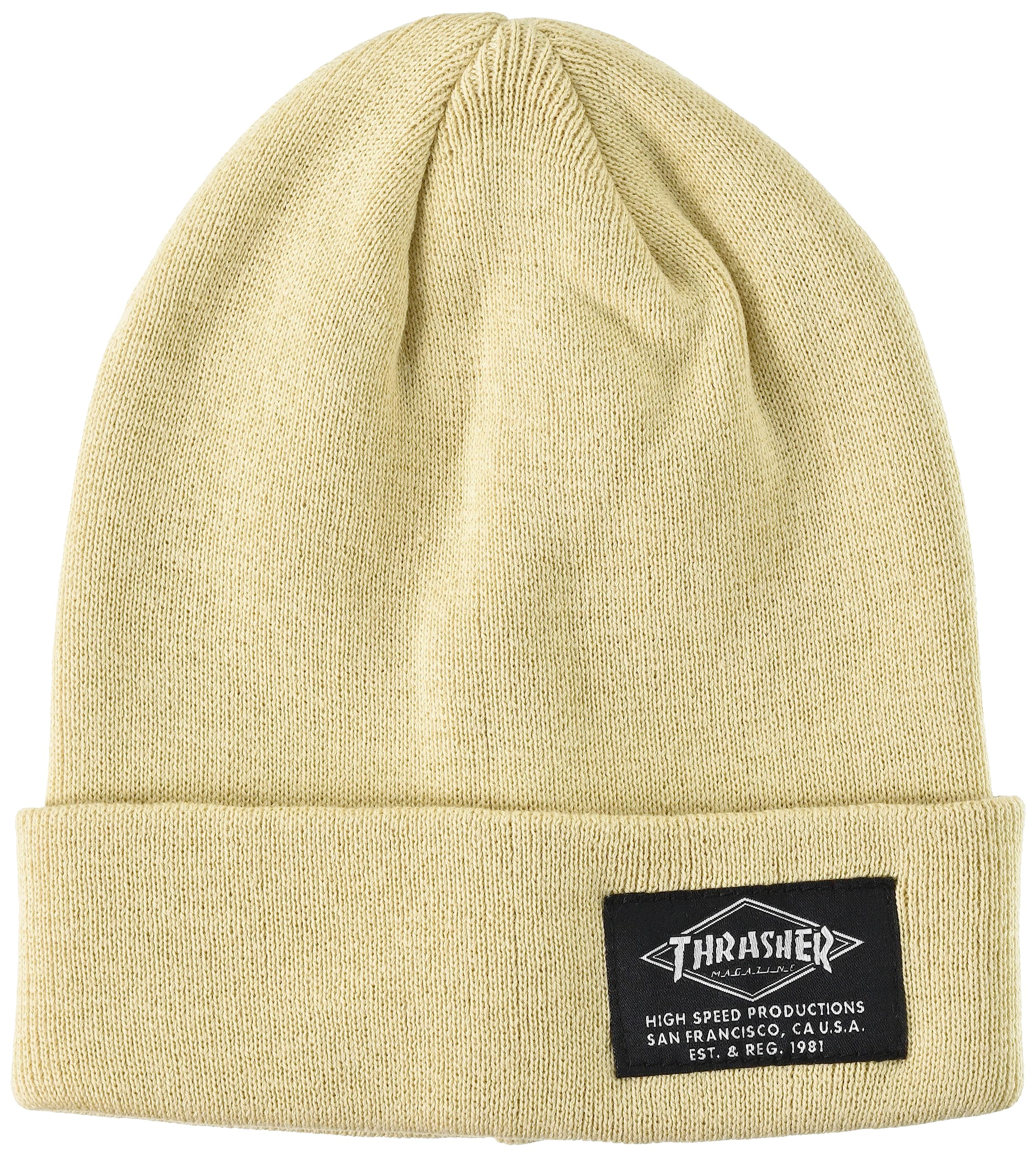 

Thrasher Knit Cap with Hat BGE (2-Way Fold-Over) [23TH-N03 / BEANIE]