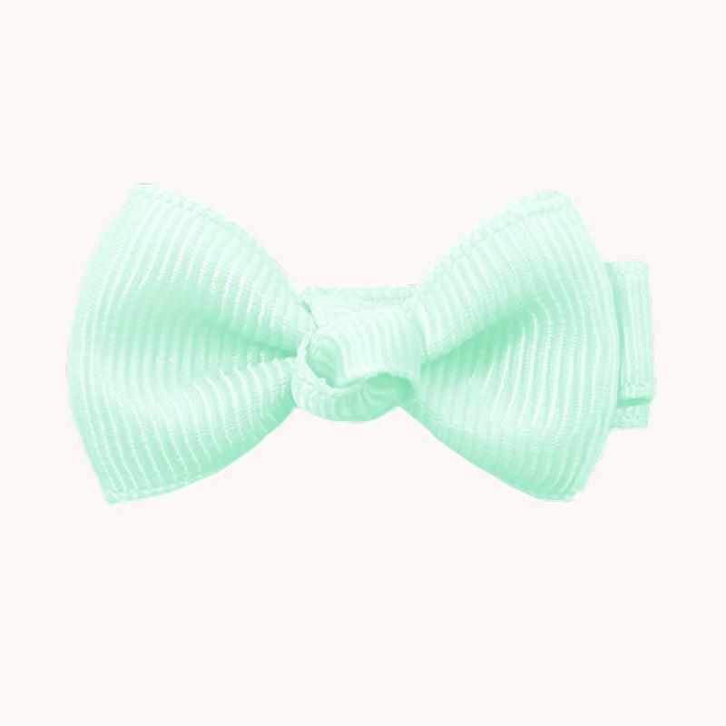 Twist Taille Geripptes Band Schleife Baby Haarspange – Niedlicher Handgemachter Kinder Kopfschmuck