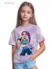 Kpop T-Shirt Casual Anime Character Print Short Sleeve Anime Clothes Soft Comfortable Kids Tee