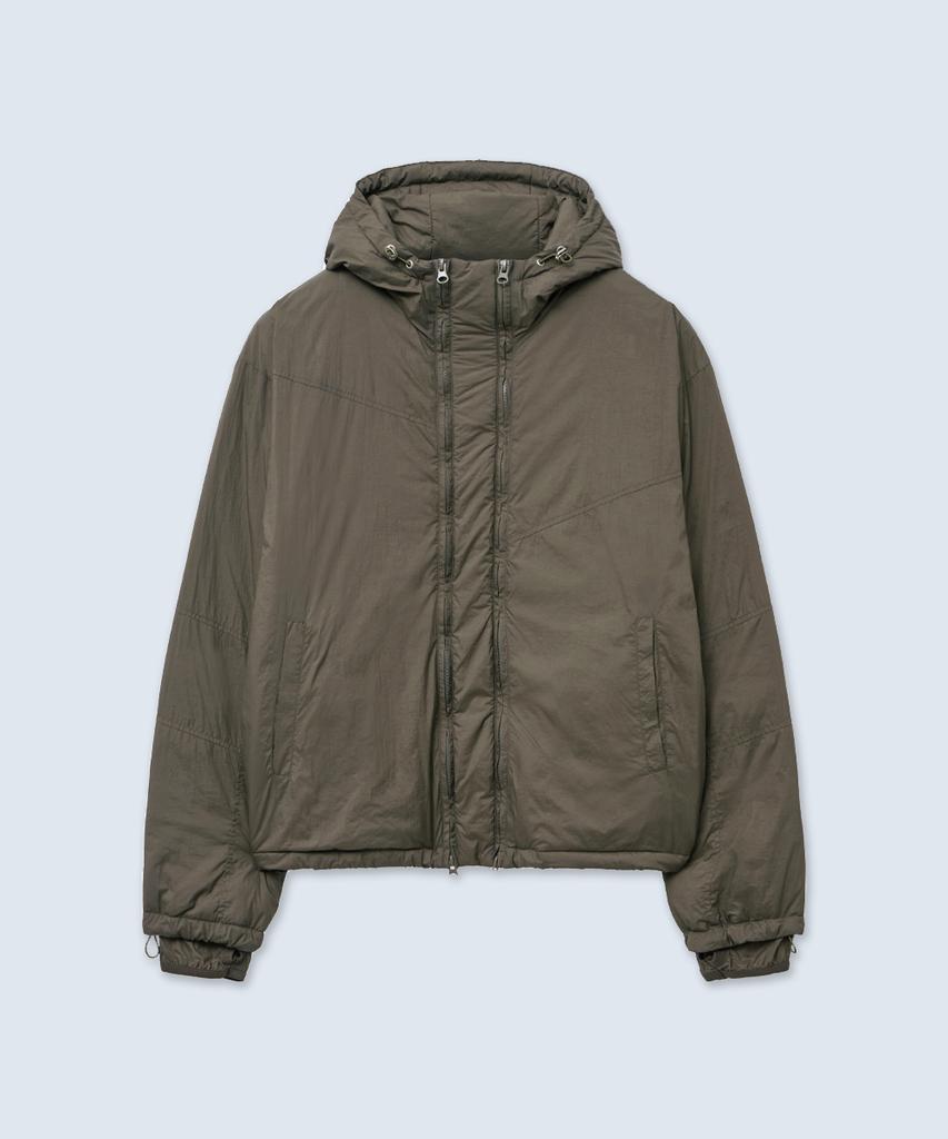 Intempomood Summit Detail Light Padded Jacket_Khaki