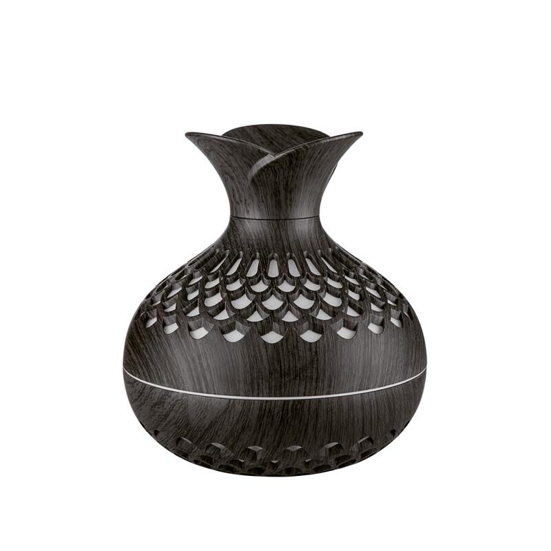 Fumede Deep Wood Grain Flower Vase Humidifier