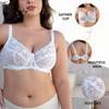 Women Sexy Lace Bras Plus Size Push Up Bralette Hollow Out Lingerie Embroidery Bra Brassiere Female Underwired Underwear