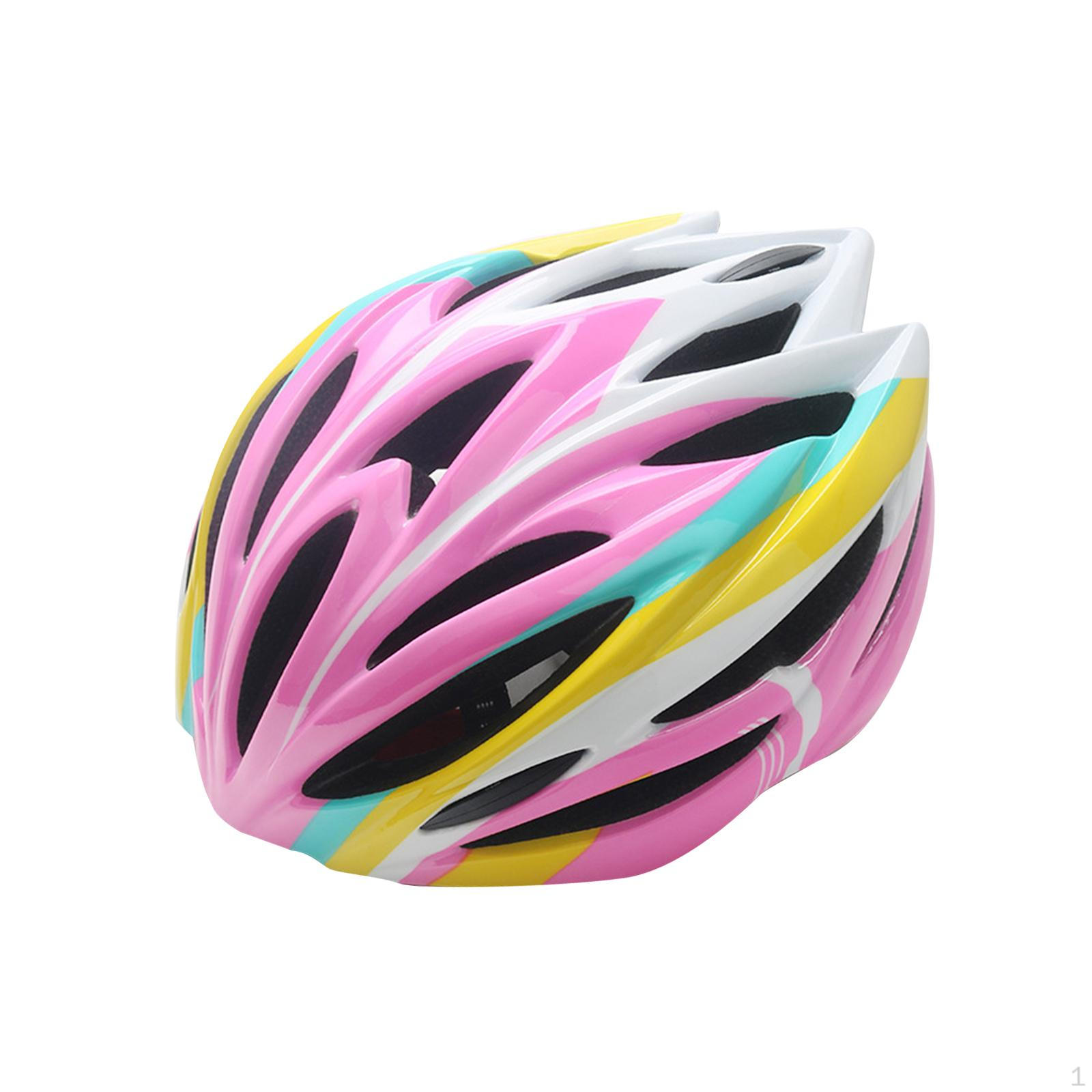 

Kids Bike Helmet Adjustable Chin Strap Breathable Unisex Cap Multi Sports Helmets Children Bicycle рожевий
