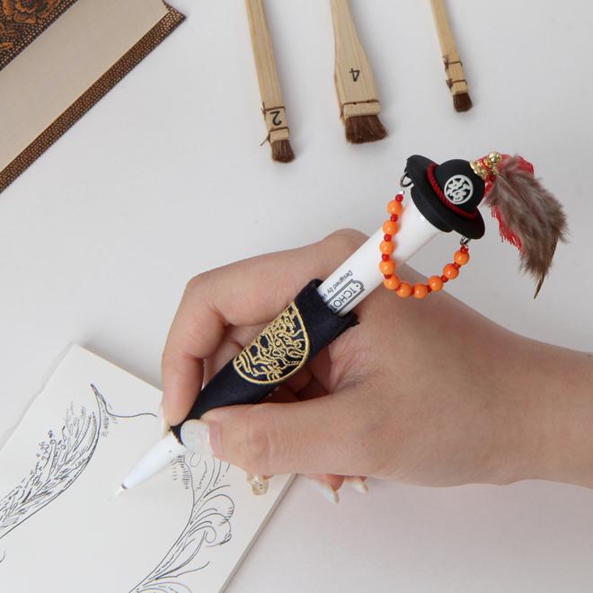 Korean Headwear Pen Series-Black Gat  Pen/Jeon Rip  Pen-Handmade Goods
