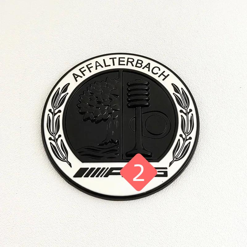 3D Metal Apple Tree A+M+G Emblem Car Rear Side C Pillar Badge for M-ercedes B-enz A C E GLA GLC GLE GLS Sticker