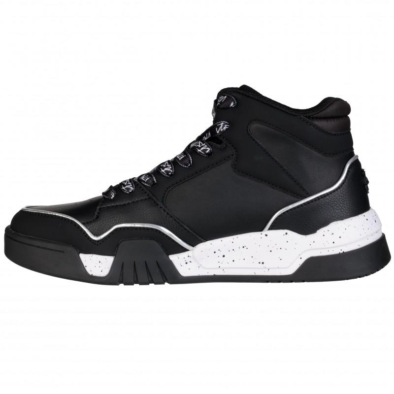 Just cavalli leather sneakers high boots - Size: 45