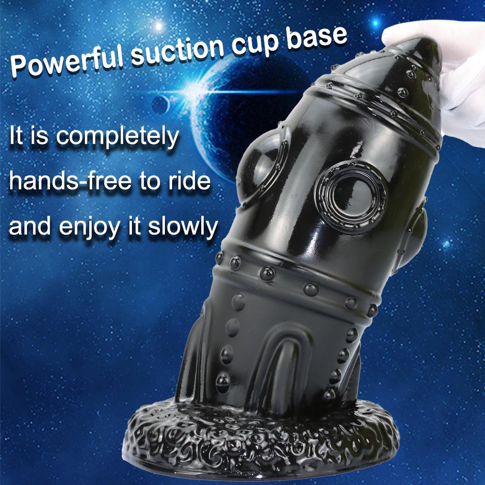 32x12CM Extra Large Thick Rocket Anal & Vaginal Dilator Sex Toy