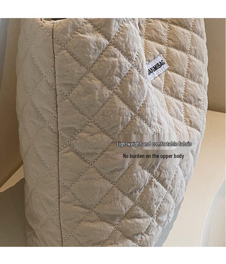 Podzim Zima Velkokapacitní Crossbody Kabelka - Jednoduchý Ležérní Studentský Dojížděcí Styl