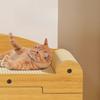 Cat scratch board, wear-resistant cat paw board, cat bed integrated, all-season universal, cat house, cat toy products, non-shedding, double-layer