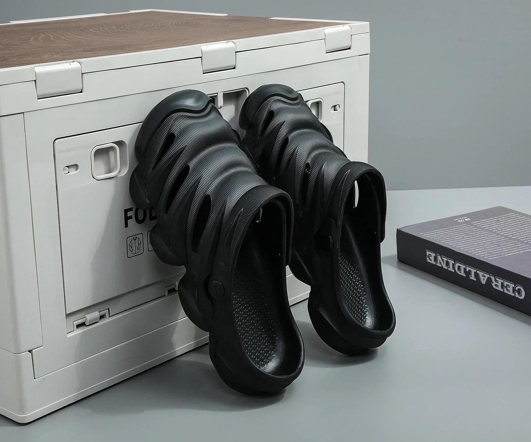 

Мужские шлепанцы, летняя обувь, мужские пляжные тапочки, легкие мягкие тапочки из ЭВА, унисекс, мужские сандалии 44