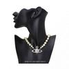 Vivienne WeStwood One Row Pearl Bath Relief Women S Choker Necklace 63010106 02p104