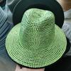 Rhinestone and Pearl Fedoras Jazz Hats for Men and Women Red Matching Black Diamond Fedoras Stage Banquet Cap 2022 Wholesale