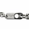 Excellent LOUIS VUITTON Necklace Pendant Damier Staple Silver Mens M02446 Used