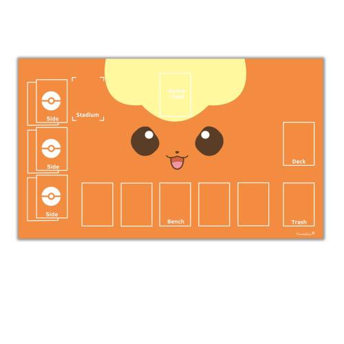 ThreeSix Q (Single Player) Play Mat, 2mm Thick Rubber, Non-Slip, Easy To Roll, 60*35cm, for One Player, Includes Waterproof Storage Bag, No Creases