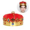 King Crown Hat Royal King Crowns Party Hat King Queen Crowns Birthday Crown Hat Halloween Headwear Costume Accessories