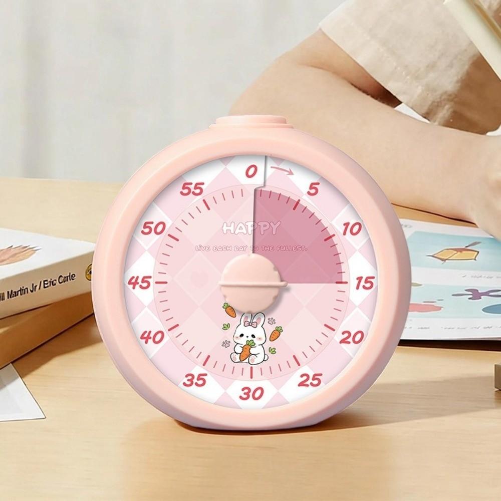 Multifunctional Visual Timer Silent Operation Kitchen Timer Countdown Alarm Clock  Study Tool
