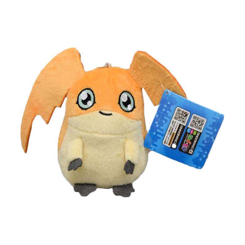 Adorable Digimon Plush Patamon Agumon Palmon Biyomon Keychain For Kids And Fans