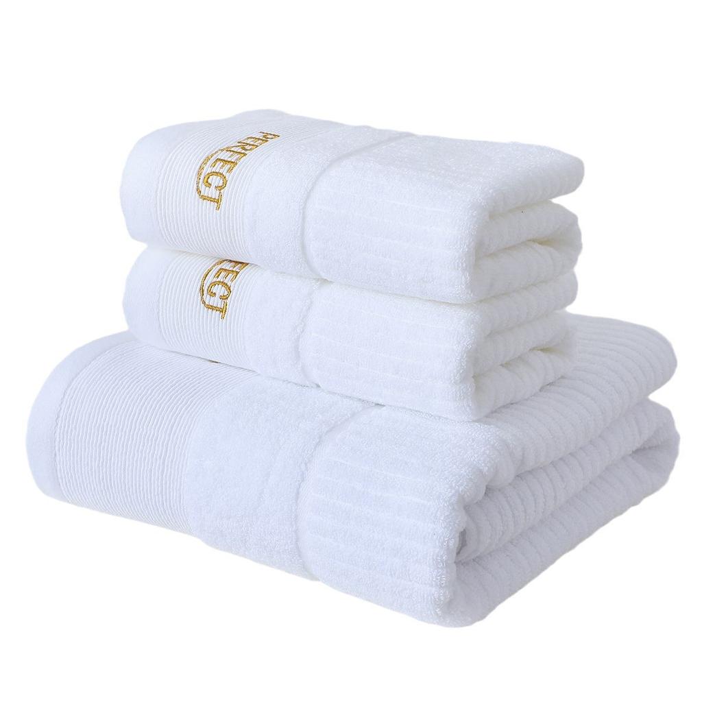 Pure cotton towel Adult household bath face towel Thickened soft absorbent cotton face towel