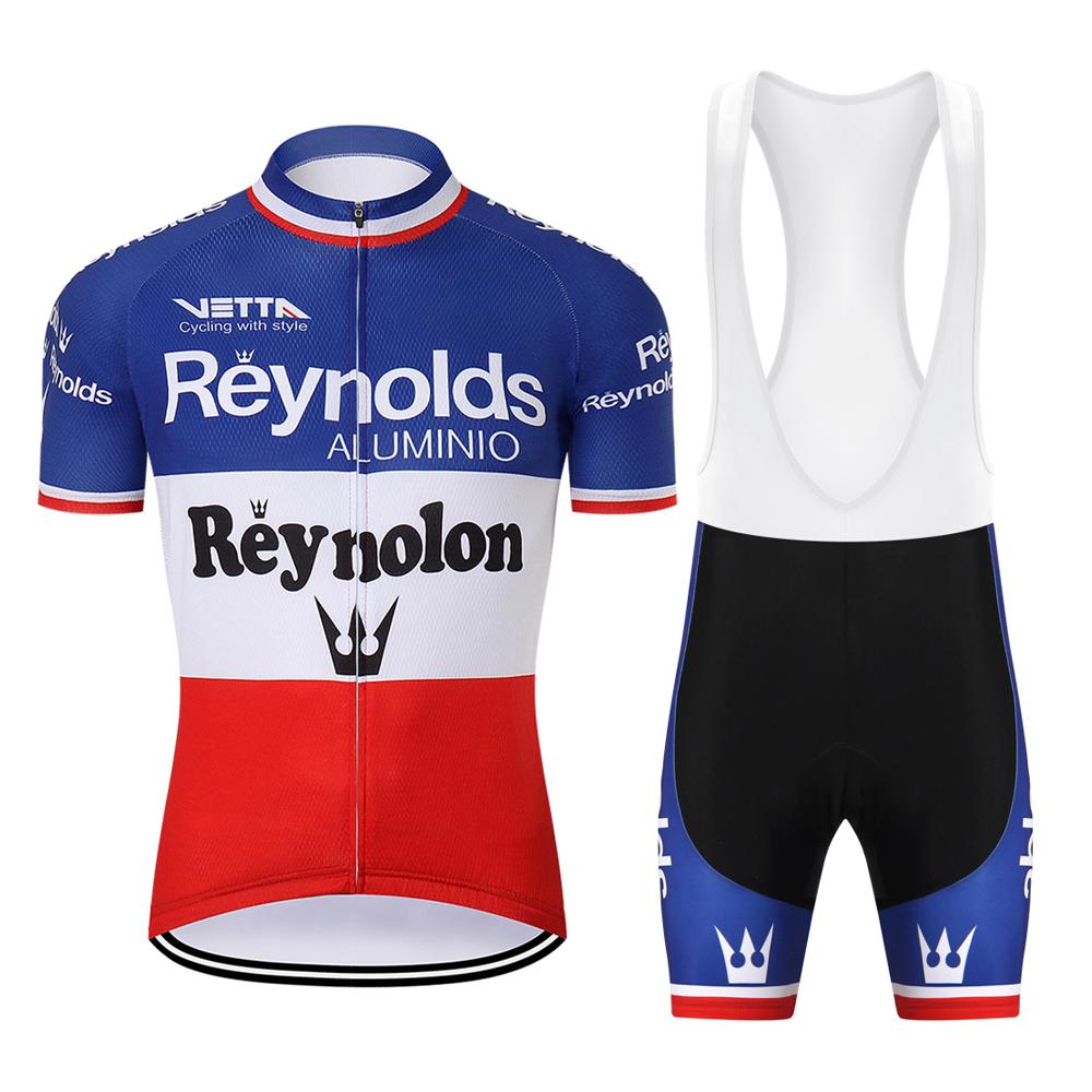 Summer Breathable 2026 Reynolds Men Cycling Jersey Maillot Set Short Polo Shirt Clothing Mtb Bib Participating Teams Enduro Cycl Clothes