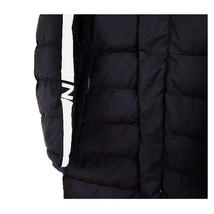New Balance Down Jackets Men's Black Hooded Moderate Other (Unisex) Down Jackets NP846051 BK