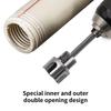 1/2'' 3/4'' Water Pipe Thread Opener Internal External Integrated Water Pipe Wire Opener For Electric Drill