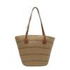 New shoulder woven bag women's commuter tote bag large-capacity vacation beach bag women's bag