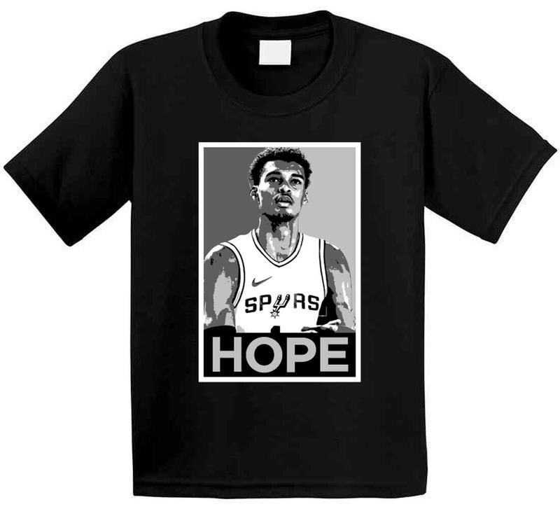 Victor Wembanyama Hope Basketball Unisex T-Shirt XXXL
