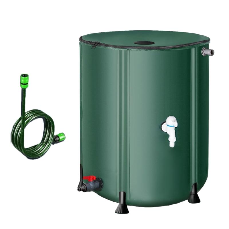 Foldable Rain Bucket Rain Water Collection Bucket Portable Folding Water Catcher Container for Outdoor Irrigation Use