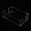 Acrylic Napkin Holder Transparent Uncapped Bathroom Napkin Holder for 23x14x6cm Washcloth for Kitchen Bathroom