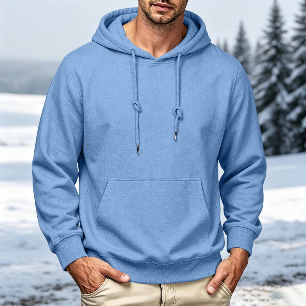 Herren Pullover Hoodie mit Farbe Vielseitig Lässig Alltagsbekleidung