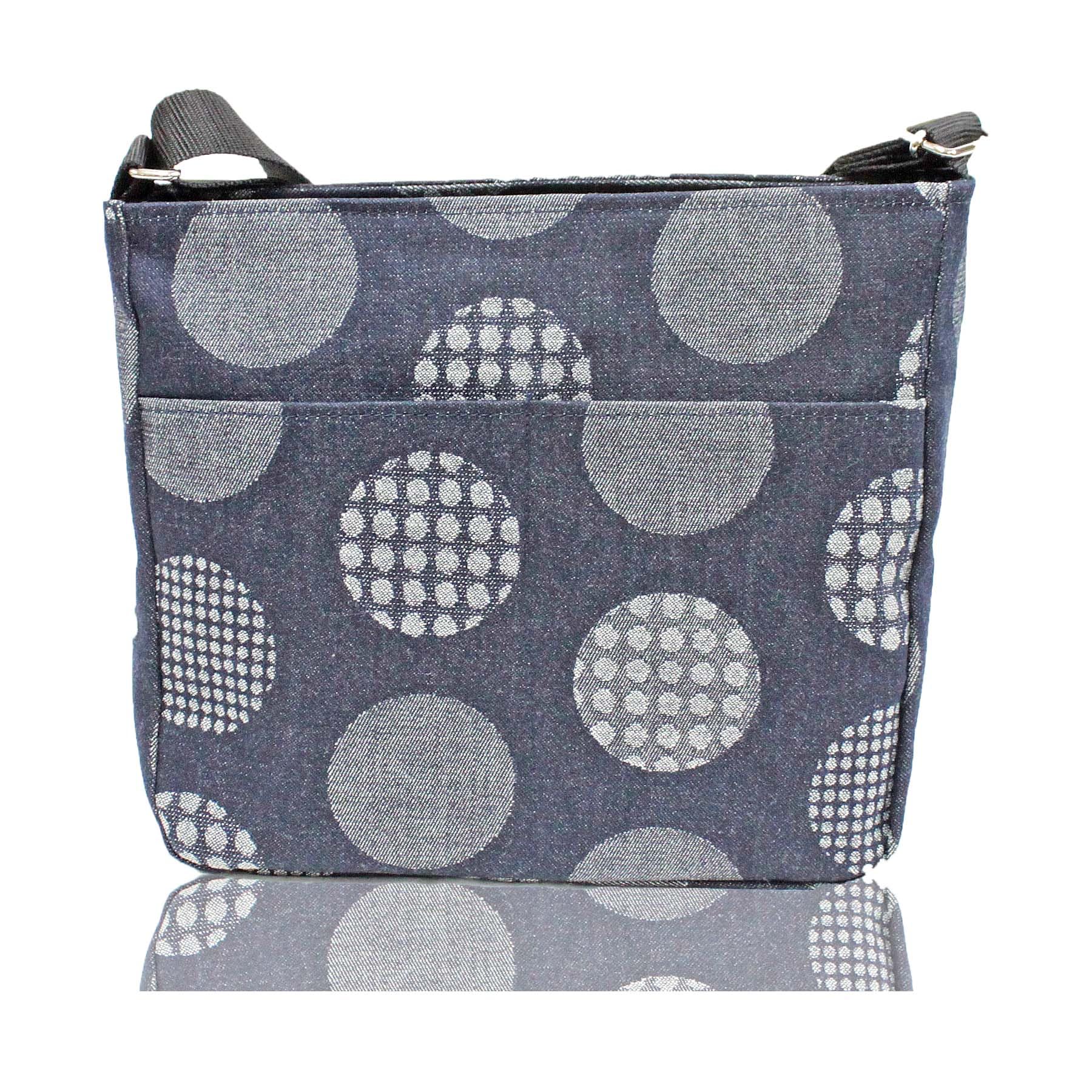 Женская сумка через плечо Bianco, темно-синяя