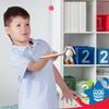 PICK A TOY Wooden Paddle Ball Toys of with Green Carry Bag Indoor Outdoor Fun and Classic Paddle Ball Game for Boys and Party Favor Toy for Ages 4 and