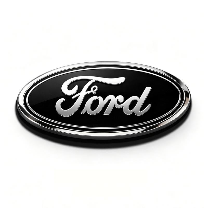 1Pcs Car Steering Wheel Decoration Sticker Badge Auto Styling For Ford Focus Mondeo Kuga Fiesta MK7 Escort Explorer Edge 2 4 MK2 MK4