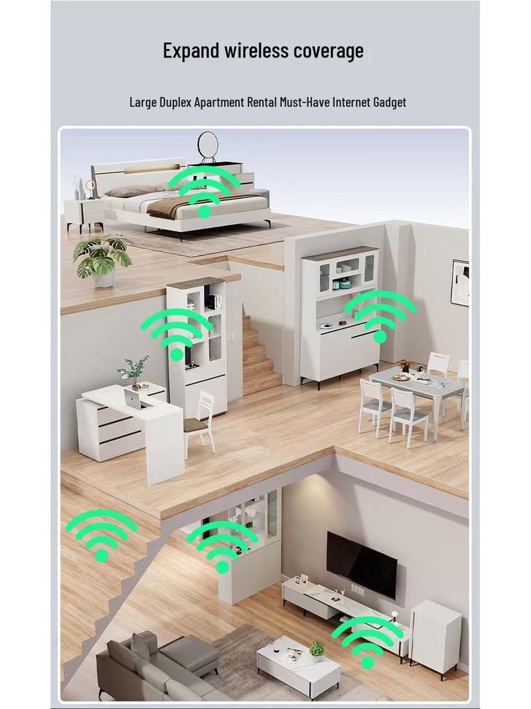 WiFi Signal Extender & Amplifier for Home Network