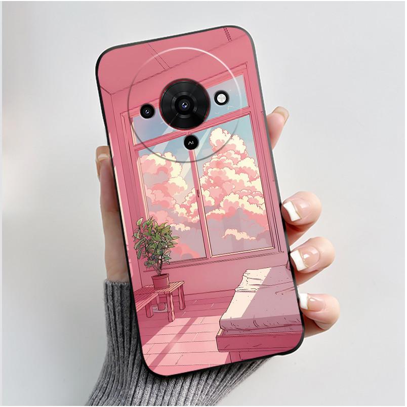 Phone Casing For ZTE Blade A76 5G Z2469N Soft Case Aesthetic Luxury Cute Cool Boys Girls Black Matte Shockproof Back Shell Cover
