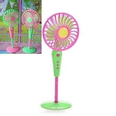 Mini Fan Toys for Dolls Kids Dollhouse Furniture Accessories Color Random Top Selling