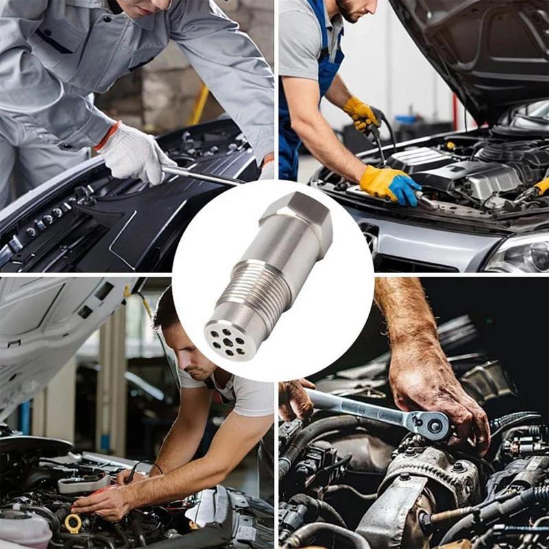 Hex Threaded Coupler Air Hydraulic System Coupler Stainless Steel High Pressure Tool Supplies Accessory For Vehicle Car Truck