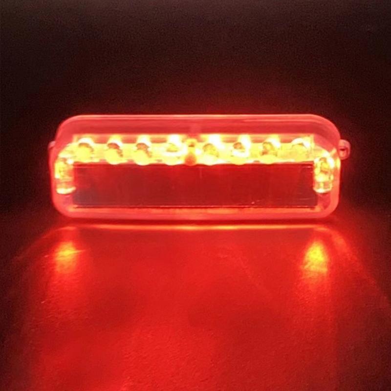 

Солнечная светодиодная автомобильная охранная сигнализация аварийная сигнальная лампа безопасности датчик вибрации мигающий свет для мотоцикла против столкновений красный