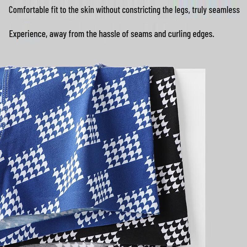 Nanjiren 1163B Men's Seamless Modal Boxer Briefs