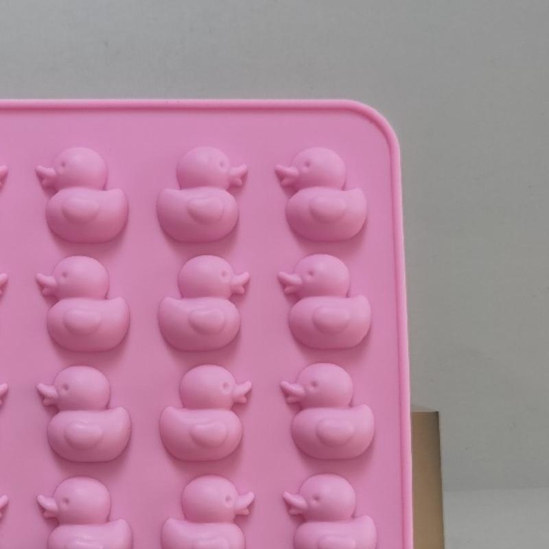 Ente Silikon Weichbonbon Schokolade Süßigkeitenform Keks Kuchen Seife Handwerk Backform Dekoratives Gebäck DIY Werkzeug